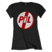 PIL Public Image Ltd tričko Logo Čierna