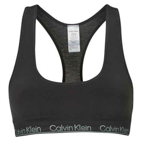 Calvin Klein Jeans  RACERBACK BRALETTE  Športové podprsenky Čierna