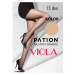 Raj-Pol Woman's Tights Pation Viola 15 DEN Visione