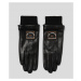 Rukavice Karl Lagerfeld Rsg Full Finger Gloves Čierna