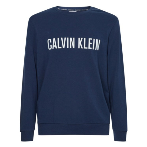 Calvin Klein Jeans Mikiny bez kapuce pre mužov Calvin Klein - tmavomodrá