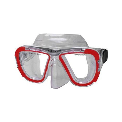 Calter Potápačská maska Senior 238P, červená