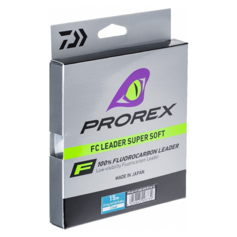 Daiwa vlasec prorex fluocarbon náväzcový číra-priemer 0,33 mm / nosnosť 7,4 kg / návin 50 m