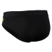 Pánske plavky michael phelps arkos brief black/bright yellow