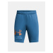 Modré chlapčenské športové kraťasy Under Armour UA Tech Logo Shorts