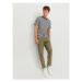 Jack&Jones Chino nohavice Harlow 12242188 Zelená Tapered Fit