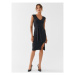 Guess Každodenné šaty Sharon W3YK63 KBU02 Čierna Regular Fit