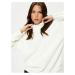 Koton Oversize Sweater High Neck Knit Cashmere Textured