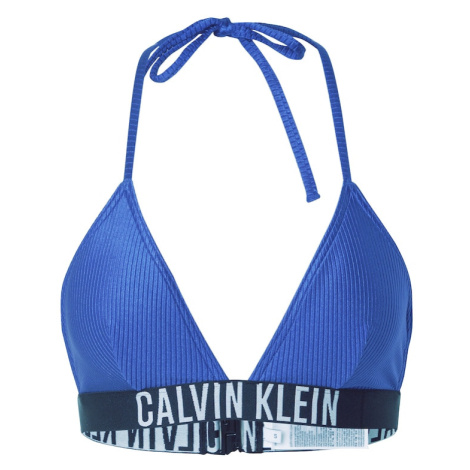Calvin Klein Swimwear Bikinový top  modrá / tmavomodrá / svetlomodrá