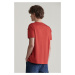 TRIČKO GANT REG SHIELD SS T-SHIRT IRON RED