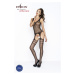 Passion BS038 black - Bodystocking Farba: Čierna