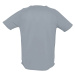SOĽS Sporty Pánske tričko s krátkym rukávom SL11939 Pure grey