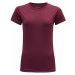 Devold Breeze Merino 150 T-Shirt Woman Beetroot Outdoorové tričko