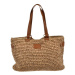 Big Star Large Knitted Bag Beige