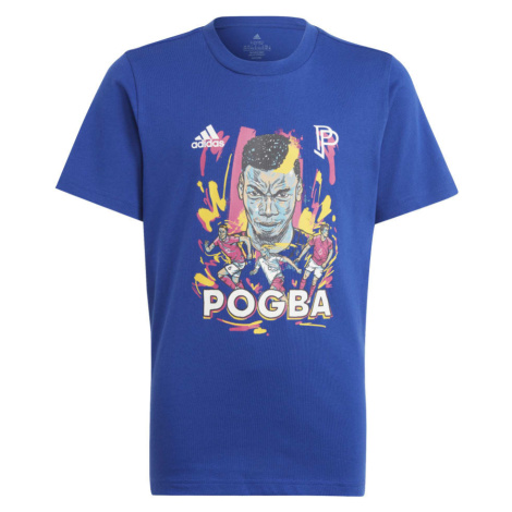 Paul Pogba detské tričko POGBA blue Adidas