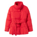 Bershka Zimná bunda  červená