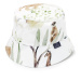 Detský bavlnený klobúk s motívom Savany v bielej farbe