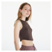 Nike Sportswear Essentials Women's Ribbed Cropped Tank Baroque Brown/ Sail