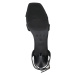 Oasis Remienkové sandále  čierna