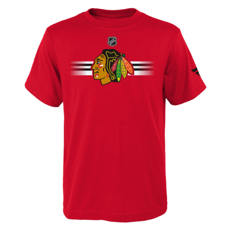 Chicago Blackhawks detské tričko Apro Logo Ss Ctn Tee red