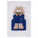 DEFACTO Baby Boy Fleece Lined Hooded Vest