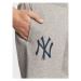New Era Športové kraťasy New York Yankees MLB Logo 60284751 Sivá Regular Fit