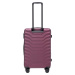 TMAVORUŽOVÁ 3DIELNA SADA KUFROV PEAFOWL PEA01, SET OF 3 SUITCASES (L,M,S) WINGS, BURGUNDY