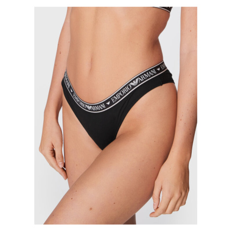 Emporio Armani Underwear Brazílske nohavičky 162948 2F227 00020 Čierna