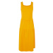 Girls' 7/8 Length Valance Summer Dress - yellow