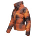 Ragwear Zimná bunda 'Lunis'  oranžová melírovaná / ohnivo červená