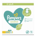 PAMPERS Sensitive vlhčené obrúsky Plastic Free 24 x 52 ks =