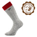 Voxx Haumea Unisex froté ponožky BM000000643200102524 tmavo červená