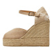 Castañer Espadrilky Bianca/8Ed/002 022235 Béžová