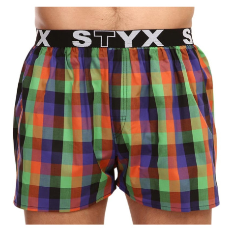 Men's briefs Styx sports rubber multicolored