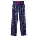 Dlhé pyžamové nohavice Estrella s potlačou hviezdičiek