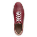 Vasky Teny Red - Dámske kožené tenisky / botasky červené, ručná výroba