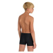 Juniorské plavecké boxerky ARENA BOYS SWIM SHORT GRAPHIC Black 548