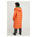 Bunda Answear Lab dámska, oranžová farba, zimná, oversize