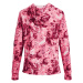 Mikina Under Armour Rival Terry Print Hoodie Pace Pink