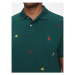 Polo Ralph Lauren Polokošeľa 710941437001 Zelená Custom Slim Fit