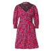 Dorothy Perkins Košeľové šaty  ružová / červená / čierna / biela
