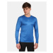 Men's functional T-shirt with long sleeves Kilpi SPOLETO-M Blue