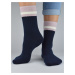 NOVITI Woman's Socks SB050-W-03 Navy Blue