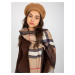 Women's winter cap camel beret