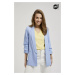 Women's blazer MOODO - light blue