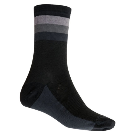 Sensor ponožky COOLMAX SUMMER STRIPE černo-šedé