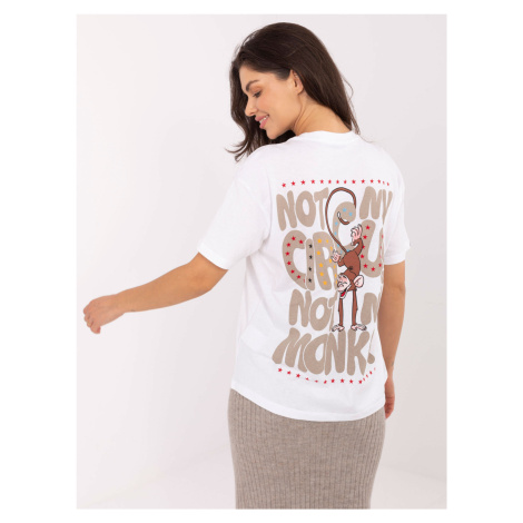 T-shirt-D12022AI02645S-white Sublevel