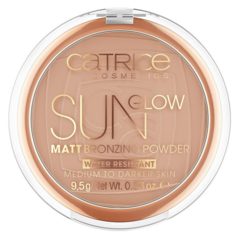 Catrice  Sun Glow Matt Bronzing Powder - 30 Medium Bronze  Lícenky & púdre Hnedá