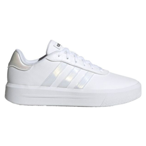 adidas COURT PLATFORM CLN Dámske tenisky, biela, veľkosť 40 2/3