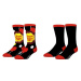 FREEGUN CHUPA CHUPS Pánske ponožky, čierna, veľkosť